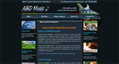 Desktop Screenshot of musiclessonsabbotsford.com